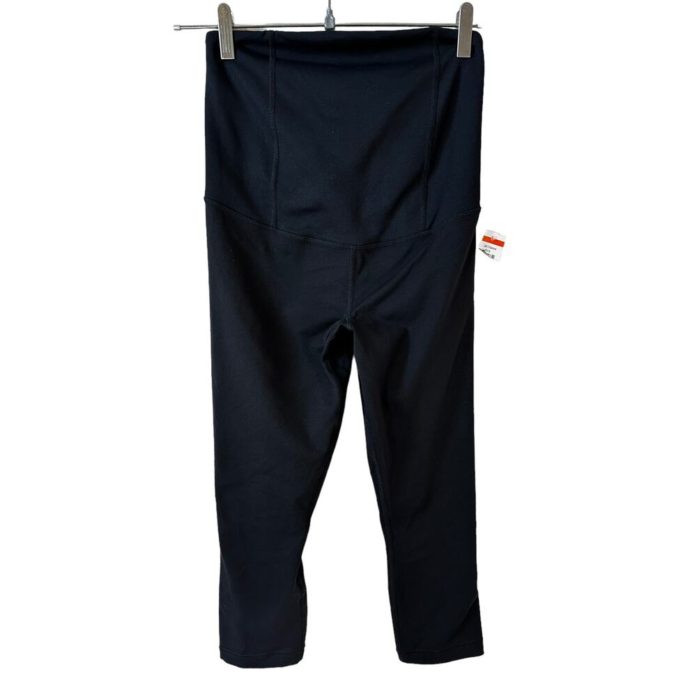 Ingrid & Isabel New Maternity Over the Belly Pants Black Small Casual Comfort